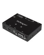StarTech.com 2 Port VGA + HMDI auf VGA Konverter Switch / Verteiler mit Vorrangsschaltung