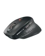 Cherry STREAM Ultimate - Maus - ergonomisch - Für Rechtshänder - optisch - 7 Tasten - kabellos, kabelgebunden - 2.4 GHz, Bluetooth 5.2 - kabelloser Empfänger (USB)