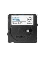 Brother BTAG-233 - Blau auf weiß - Rolle (1,2 cm x 4 m)