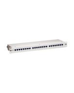 Equip Patch Panel - CAT 6 - STP - RAL 7035 - 1U - 48.3 cm (19")