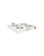 ROLINE Rack-Lüfter - 4 Ventilatoren, mit Thermostat - auf Dach montierbar - RAL 7035, Hellgrau - 1U - 48.3 cm (19")