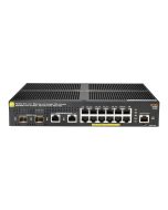 HPE Aruba 2930F 12G PoE+ 2G/2SFP+ - Switch - L3 - managed - 12 x 10/100/1000 (PoE+)