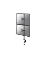 Neomounts FPMA-D550DV - Befestigungskit - für 2 LCD-Displays - Schwarz - Bildschirmgröße: 25.4-81.3 cm (10"-32")