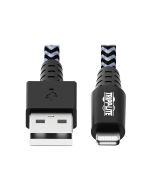 Eaton Tripp Lite Series Heavy-Duty USB-A to Lightning Sync/Charge Cable, MFi Certified - M/M, USB 2.0, 3 ft. (0.91 m)