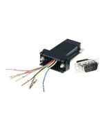 StarTech.com DB9 auf RJ45 Modular-Adapter - Stecker/Buchse - Seriell Adapter DB-9 / RJ-45 - St / Bu - Serieller Adapter - DB-9 (M)