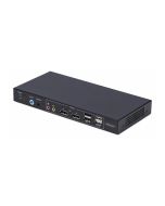 StarTech.com 2-Port Dual-Monitor DP KVM Switch w/Video Matrix, 4K 60Hz