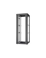 DIGITUS Unique Series - Schrank offener Rahmen - Schwarz, RAL 9005 - 42HE - 48.3 cm (19")