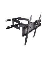 Techly MOTION LED400 - Befestigungskit (Wandmontage, Doppelarm) - für Flachbildschirm - Schwarz - Bildschirmgröße: 58.4-139.7 cm (23"-55")