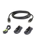 ATEN 2L-7D03UDPX4 - Tastatur- / Video- / Maus- (KVM-)