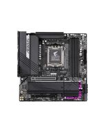 Gigabyte AORUS B650M ELITE - 1.0 - Motherboard - micro ATX - Socket AM5 - AMD B650 Chipsatz - USB 3.2 Gen 2, USB-C 3.2 Gen2, USB 3.2 Gen 1, USB-C 3.2 Gen 2x2 - 2.5 Gigabit LAN - Onboard-Grafik (CPU erforderlich)
