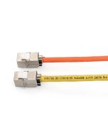 DIGITUS CAT 6A Keystone Modul, geschirmt mit intelligentem Kabelmanager
