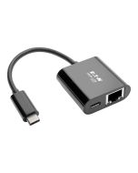 Eaton Tripp Lite Series USB C to Gigabit Ethernet Adapter USB Type C to Gbe PD Charging