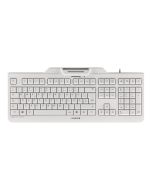 Cherry KC 1000 SC - Tastatur - Deutsch - Pale