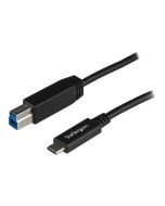 StarTech.com 1m USB 3.1 USB-C auf USB-B Kabel - USB 3.1 Anschlusskabel - USB-Kabel - USB-C (M)