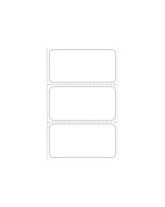 Zebra Z-Perform 1000D - Papier - permanenter Acrylklebstoff - unbeschichtet - 76.2 x 50.8 mm 3840 Etikett(en) (40 Rolle(n)