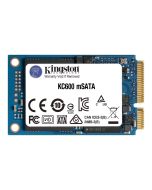 Kingston KC600 - SSD - verschlüsselt - 1024 GB - intern - mSATA - SATA 6Gb/s - 256-Bit-AES - TCG Opal Encryption, Self-Encrypting Drive (SED)