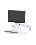 Ergotron Sit-Stand Combo - Befestigungskit (Gelenkarm, Tastatur-Tablett)