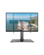 Techly ICA-LCD S311L - Aufstellung - für LCD TV - Temperglas - Schwarz - Bildschirmgröße: 81.3-139.7 cm (32"-55")
