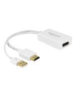 Delock Videokonverter - HDMI, DisplayPort - DisplayPort