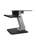 StarTech.com Height Adjustable Standing Desk Converter - Sit Stand Desk with One-finger Adjustment - Ergonomic Desk (ARMSTS)