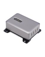 StarTech.com 4-Port USB-C Charger, 240W Total, Single Port 140W EPR - Netzteil - mit Oberflächenmontagehalterung - 240 Watt - 5 A - Power Delivery 3.1 - 4 Ausgabeanschlussstellen (USB-C)