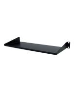 StarTech.com 1U Server Rack Cabinet Shelf, 7in Deep Fixed Cantilever Tray, Rackmount Shelf for 19" AV/Data/Network Equipment Enclosure with Cage Nuts & Screws, 33lbs Weight Capacity - 1U Rack Shelf 7" Deep (CABSHELF1U)