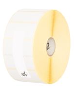 Zebra Z-Select 2000T - Matt - permanenter Acrylklebstoff - beschichtet - perforiert - 6,3 mil - weiß - 38.1 x 101.6 mm 14536 Etikett(en) (4 Rolle(n)