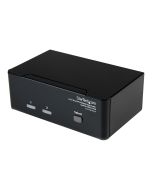 StarTech.com 2 Port DVI USB KVM Switch mit Audio und USB 2.0 Hub