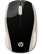 HP Wireless-Maus 200 (Silk Gold), Beidhändig, Optisch, RF Wireless, 1000 DPI, Gold