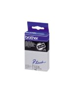 Brother Schwarz, weiß - Rolle (0,9 cm x 8 m) 1 Kassette(n) laminiertes Band