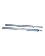 Inter-Tech Teleskopische Gleiter für Rack - Grau - 2U - 48.3 cm (19")