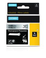 Dymo IND Permanente Polyester, Schwarz auf Metallic, Mehrfarbig, Polyester, -40 - 150 °C, UL 969, DYMO