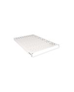 ROLINE Rack - Regal - 770 mm tief, Tragfähigkeit 50 kg - RAL 7035, Hellgrau - 1U - 48.3 cm (19")