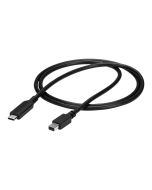 StarTech.com 1m / 3.3ft USB-C to Mini DisplayPort Cable - 4K 60Hz - Black - USB 3.1 Type C to mDP Adapter (CDP2MDPMM1MB)