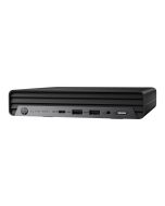 HP Elite 805 G8 - Mini Desktop - Ryzen 3 Pro 5350GE / 3.6 GHz - RAM 8 GB - SSD 256 GB - NVMe - Radeon Graphics - 1GbE, Bluetooth 5.3, Wi-Fi 6 - WLAN: 802.11a/b/g/n/ac/ax, Bluetooth 5.3 - Win 11 Pro - Monitor: keiner - Tastatur: Deutsch - mit HP Wolf Pro S