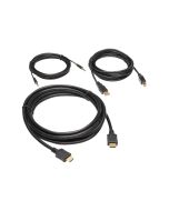 Eaton Tripp Lite Series HDMI KVM Cable Kit - 4K HDMI, USB 2.0, 3.5 mm Audio (M/M)