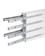 B-TECH BT8390-EXT, Schiene, Silber, 12 mm, 8 mm, 180 mm, 6 Stück(e)