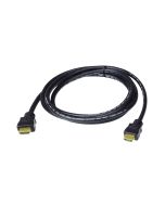 ATEN High Speed True 4K HDMI Kabel mit Ethernet, 5 m, 5 m, HDMI Typ A (Standard), HDMI Typ A (Standard), 3D, Schwarz
