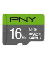 PNY Elite - Flash-Speicherkarte (microSDHC/SD-Adapter inbegriffen)