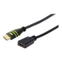 Techly Highspeed - HDMI-Verlängerungskabel mit Ethernet