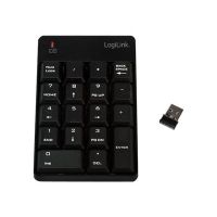 LogiLink Tastatur - kabellos - 2.4 GHz