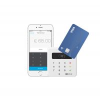 SumUp Das Air Kartenterminal - Indoor/Outdoor - Weiß - Bluetooth - OLED - Android - iOS - 84 mm
