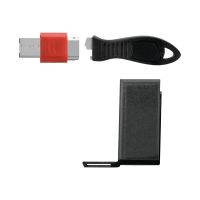 Kensington USB Port Lock with Cable Guard - Rectangular
