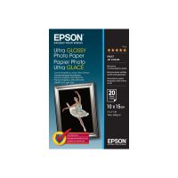 Epson Ultra Glossy Photo Paper - Glänzend - 100 x 150 mm 20 Blatt Fotopapier