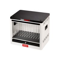PARAT PARAPROJECT Cube C12 - Aufbewahrungsbox - für 12 Tablets / Notebooks - verriegelbar - Stahl, ABS-Kunststoff - Grau - Bildschirmgröße: bis zu 30,5 cm (bis zu 12 Zoll)
