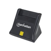 Manhattan USB-A Smart/SIM Card Reader, 480 Mbps (USB 2.0)
