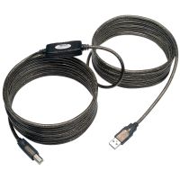 Tripp USB 2.0 A/B Active Device Cable - 25 ft. - Kabel - Digital/Daten