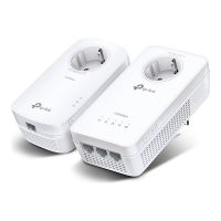 TP-LINK TL-WPA1300P KIT V4 - Wi-Fi Kit - Powerline Adapterkit - 3-Port-Switch - 1GbE, HomePlug AV (HPAV)