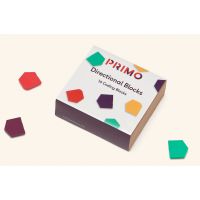 Primo Toys Cubetto MINT Coding Blöcke"Richtungen" aus Holz ab 3 Jahren Geeignet für