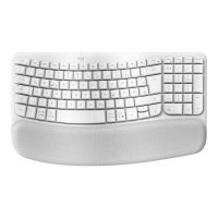Logitech Wave Keys - Tastatur - kabellos - 2.4 GHz, Bluetooth LE